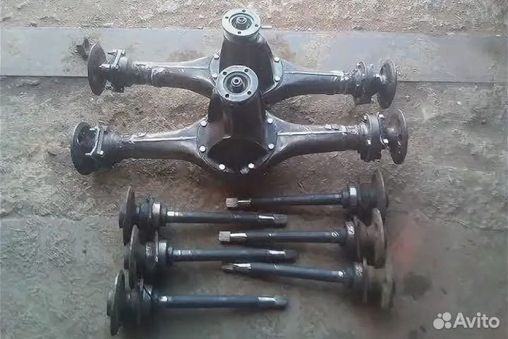 Мост на минитрактор