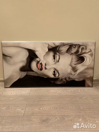 Постеры на дереве Мэрилин Монро 51х101 см