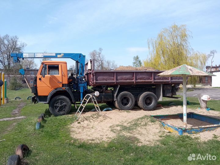 КАМАЗ 355102 с КМУ, 1991