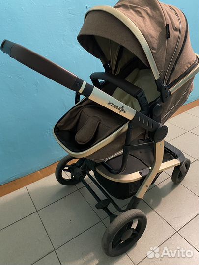 Коляска 3 в 1 с автолюлькой б/у