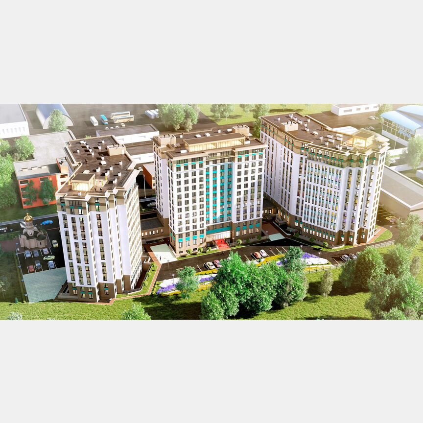 1-к. апартаменты, 24,5 м², 9/13 эт.