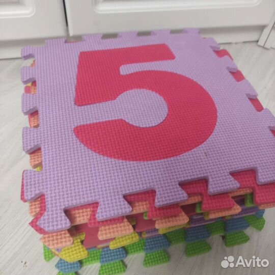 Мягкий коврик пазл 16 шт