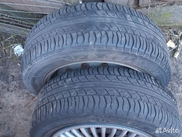 Летняя резина r14 с дисками на жигули