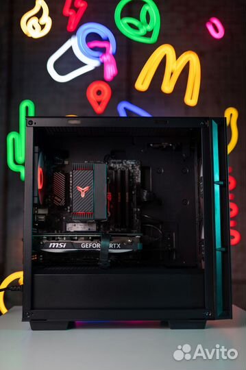 Игровой пк Ryzen 5 7500f+ RTX 4070+ DDR5 32GB