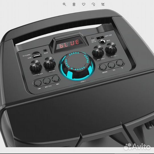 Мощная портативная колонка Zqs 8210