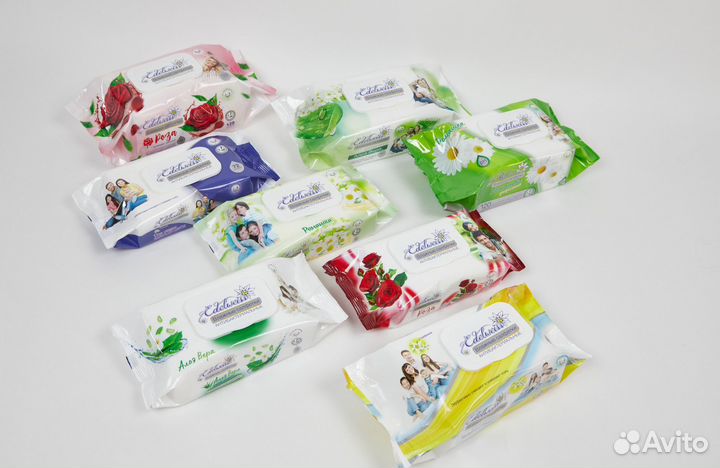 Влажные салфетки оптом (антибактериальные)