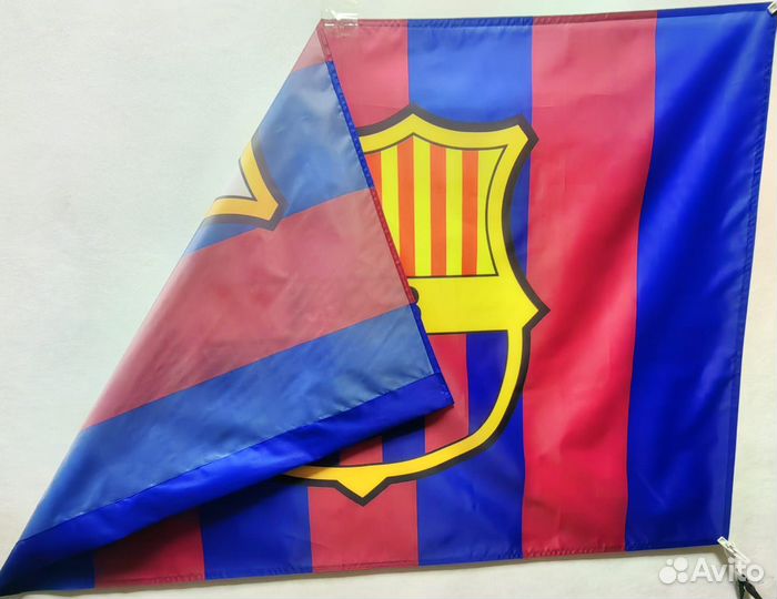 Флаг фк Барселона 135х90см