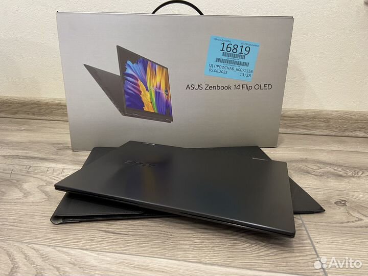 Asus Ноутбук ZenBook 14 Flip oled