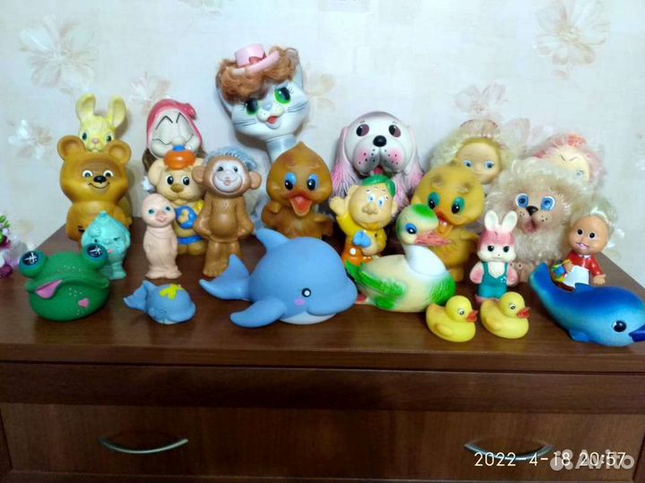 Резиновые игрушки из коллекции