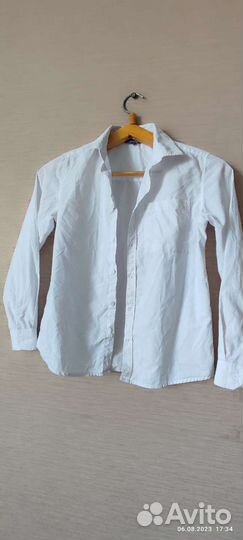 Рубашка белая для мальчика