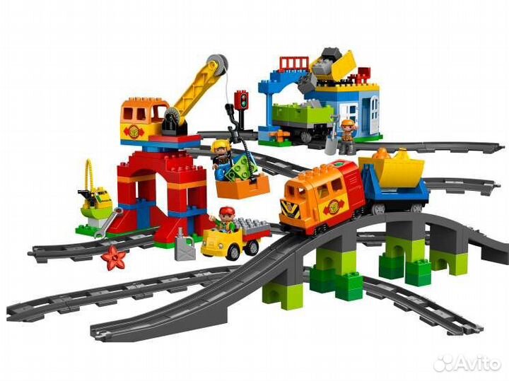 10508 Большой поезд лего дупло