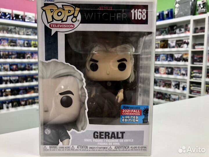 Фигурка Funko POP The Witcher: Geralt #1168