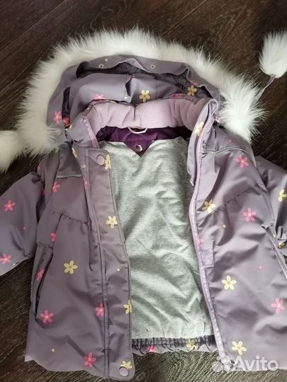 Зимний костюм для девочки 92- 98