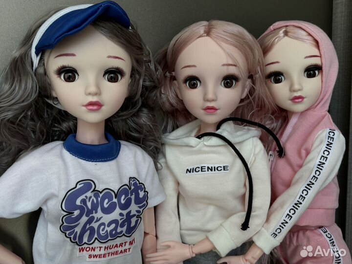 Кукла шарнирная 60 см