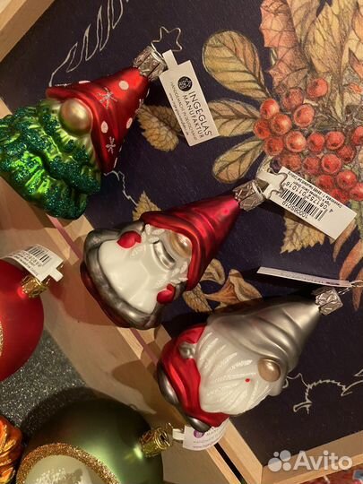 Ёлочные игрушки Inge glas