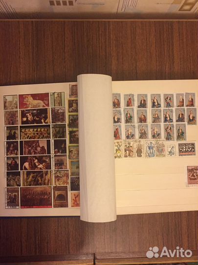 Альбом с марками СССР 1970-80 гг 400 штук