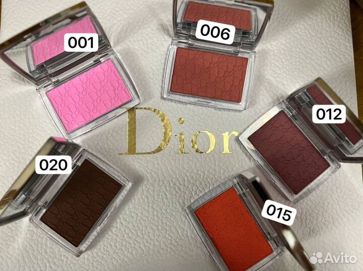 Румяна dior backstage