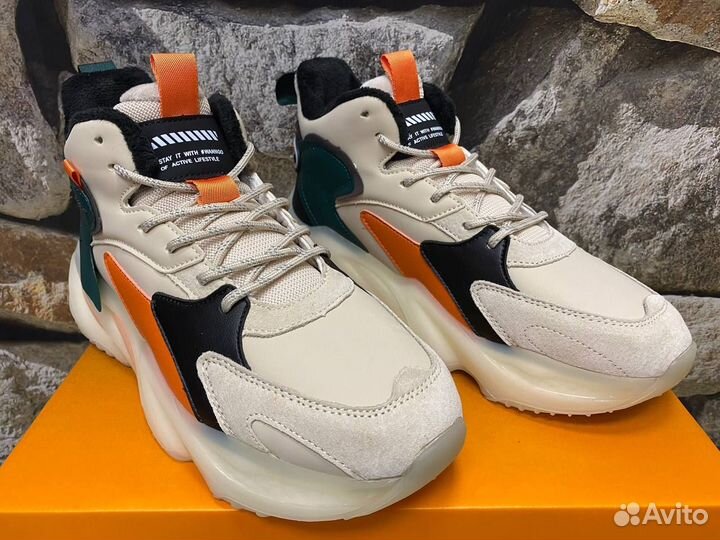 Утепленные демисезонные кроссовки wanngo 39-44