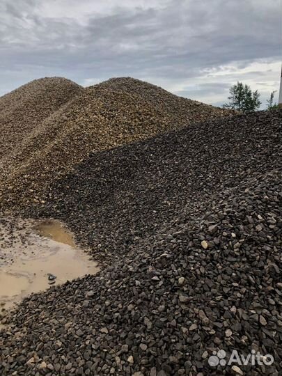 Щебень для подушки