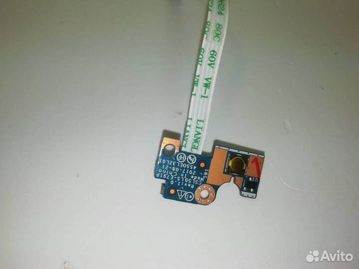 Кнопка вкл HP 15bw019ur