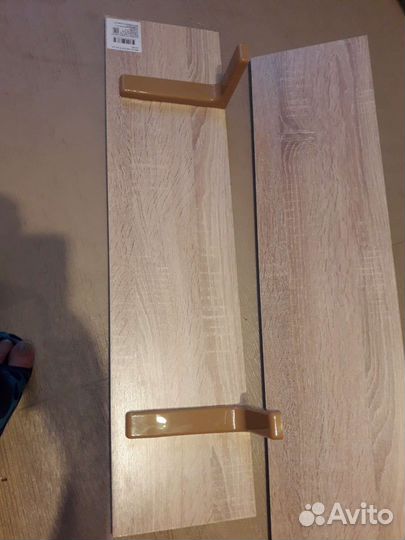 Полки новые с креплением Лдсп