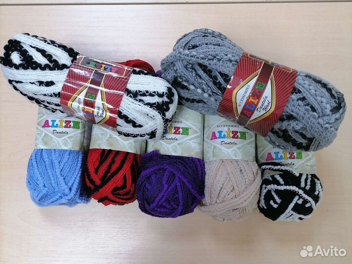 Пряжа Alize Dantela и Dantela Wool