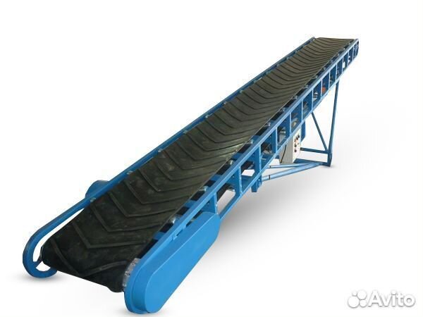 Транспортер конвейер ленточно-скребковый тлс300 1м
