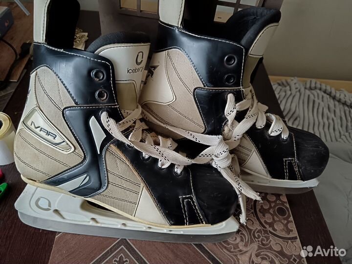 Коньки хоккейные 44 размер