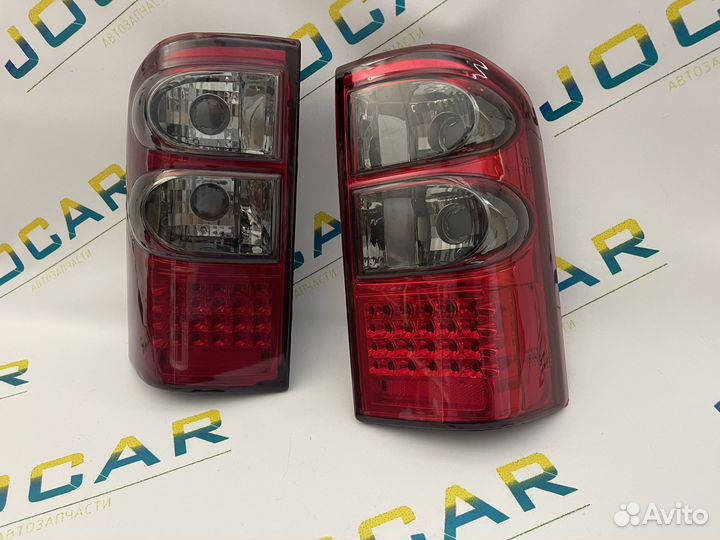 Стопы LED красно-тёмные Nissan Safari / Patrol Y61