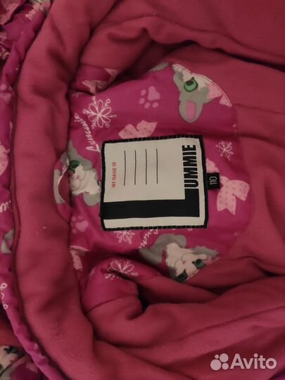 Зимний комбинезон для девочки 110