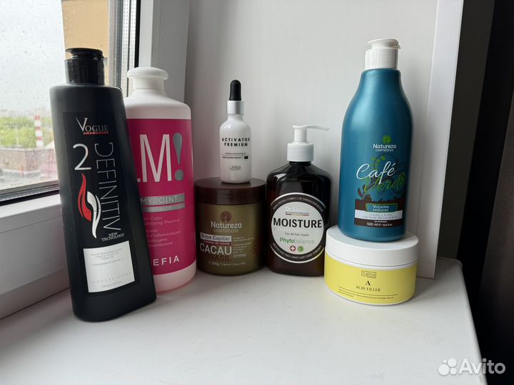 Составы для кератина и ботокса волос