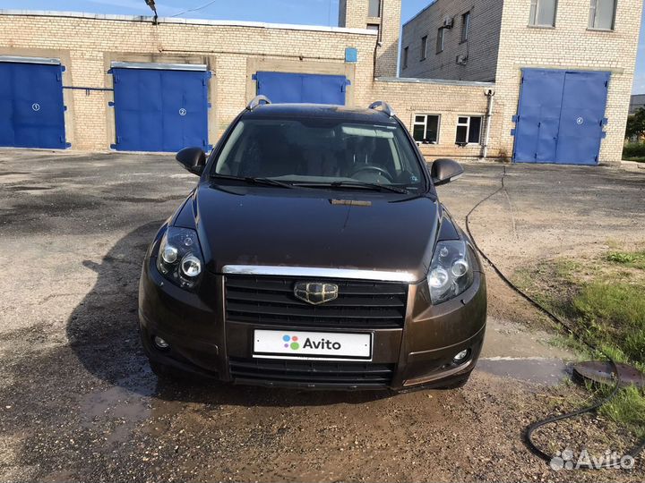 Geely Emgrand X7 2.0 МТ, 2015, битый, 100 000 км