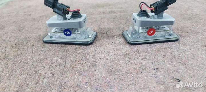 Подсветка номера LR kia sorento 4