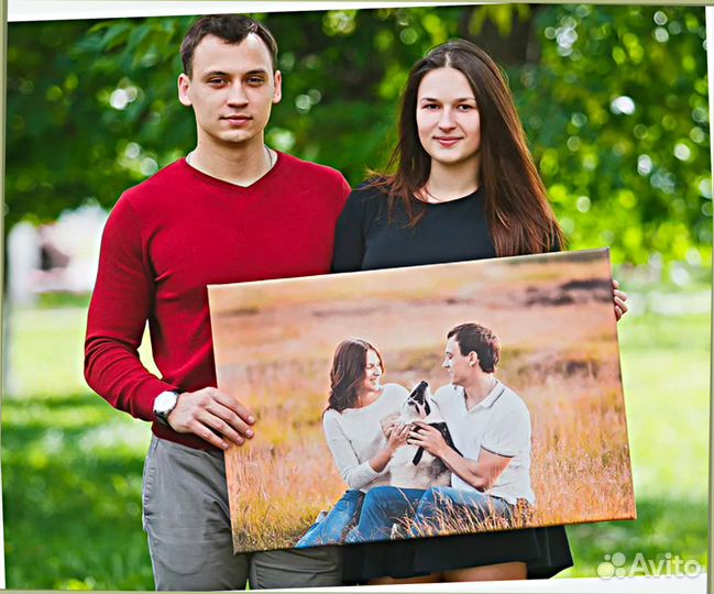 Портрет на холсте 40х60