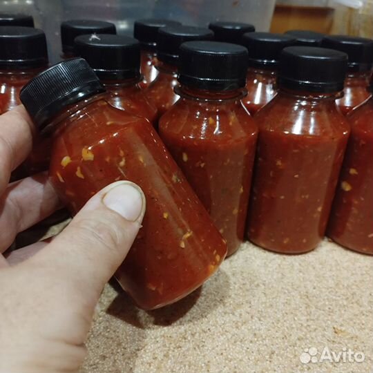 Аджика с хабанэрой хот и тринидат маруга