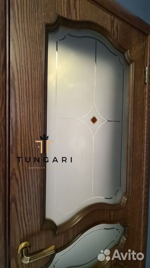 Дверь межкомнатная Виктория Темная