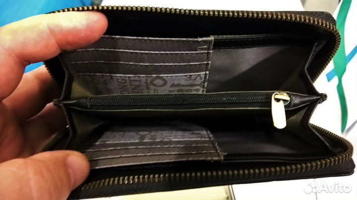 Кошелек нат. кожа бренда Fossil (США)