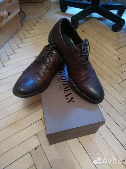 Туфли кожаные