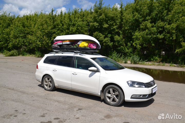 Автобокс багажник на крышу Volkswagen Passat