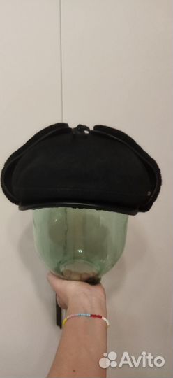 Кепка замшевая мужская