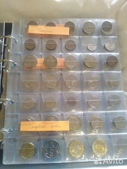 Альбом с монетами