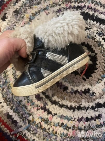 Кеды зимние для девочки