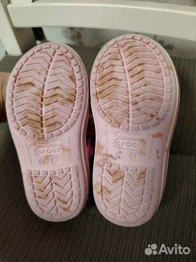 Сандали Crocs для девочки с6