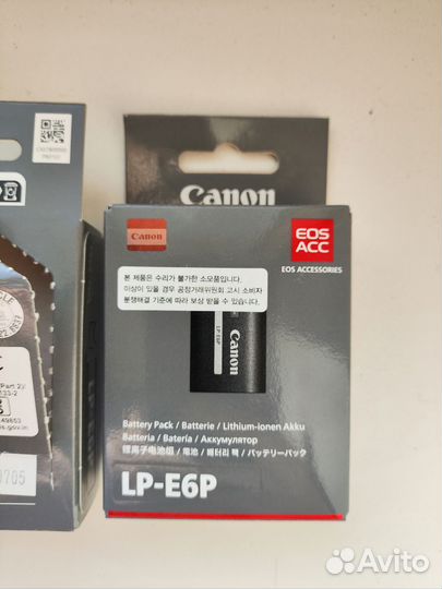 Аккумулятор Canon LP-E6P новый