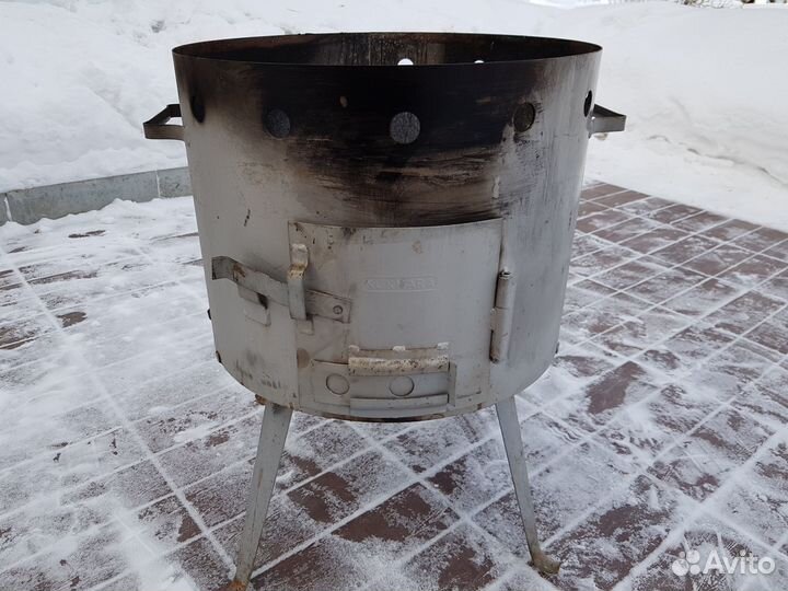 Печь под казан 16л Кукмара 44,5 см