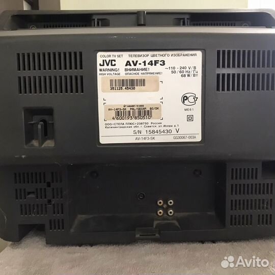 Телевизор JVC AV14F3