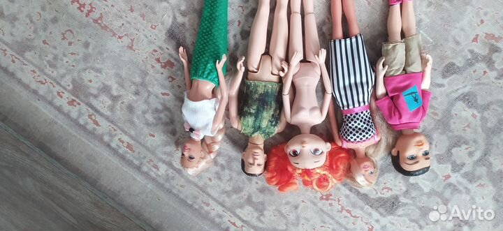 Куклы пакетом для игры Барби