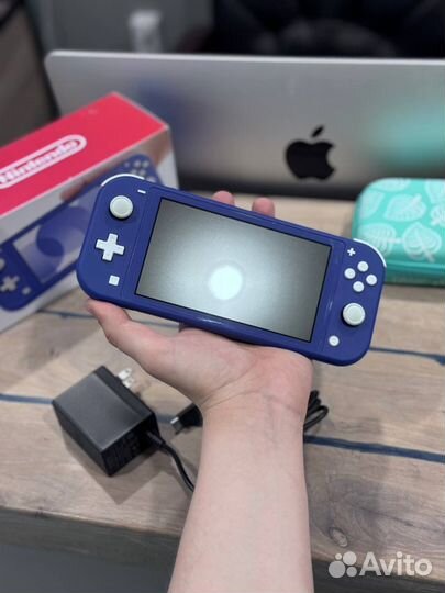 Nintendo switch lite прошитая + 128гб