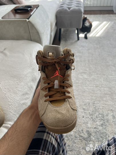 Nike air Jordan 6 travis scott British Khaki