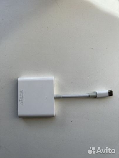 Разветвитель адаптер переходник apple оригинал